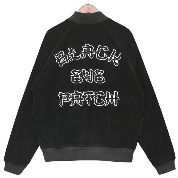 THE BLACK EYE PATCH Dragon Velour Jacket ベロアジャケット スカジャン ブルゾン 古着・中古-2枚目のアイテム画像