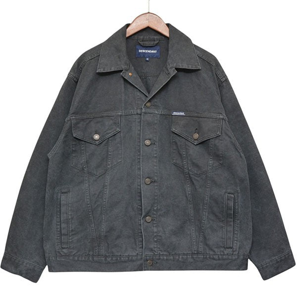 DESCENDANT 2024AW DALLAS DUCK JACKET ダックジャケット トラッカージャケット 242WVDS-JKM04 古着・中古-1枚目のアイテム画像