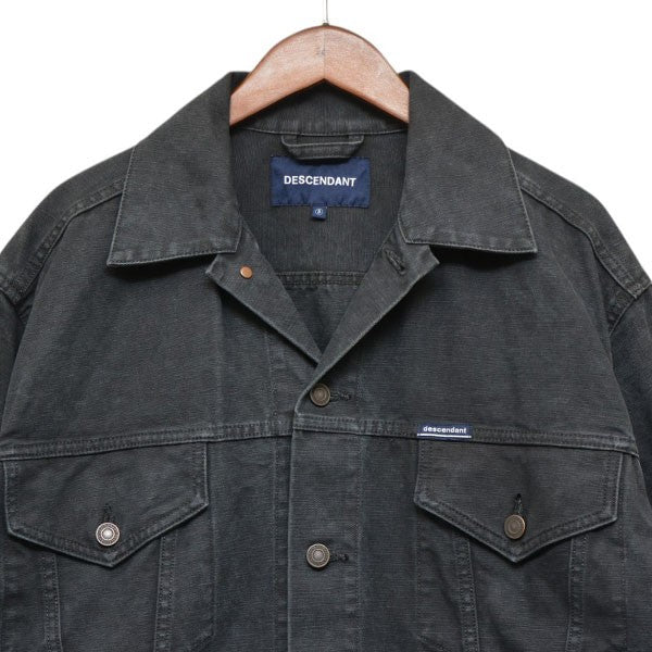 DESCENDANT 2024AW DALLAS DUCK JACKET ダックジャケット トラッカージャケット 242WVDS-JKM04 古着・中古-3枚目のアイテム画像