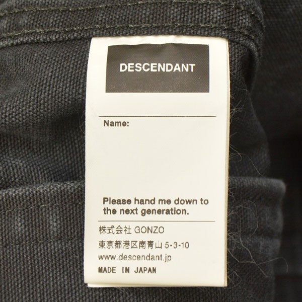 DESCENDANT 2024AW DALLAS DUCK JACKET ダックジャケット トラッカージャケット 242WVDS-JKM04 古着・中古-7枚目のアイテム画像