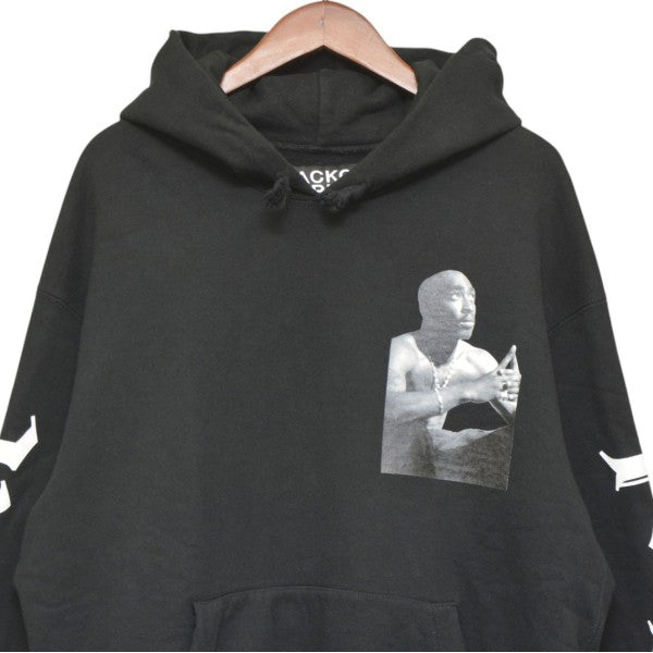WACKO MARIA 2023SS 2PAC HEAVY WEIGHT PULL OVER HOODED SWEAT SHIRT ヘヴィーウェイトプルオーバーフーデッドスウェットシャツ TUPAC-WM-SS02 古着・中古-3枚目のアイテム画像