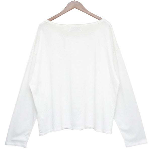 DAIRIKU 2026SS Waist Studs Wide-Neck Tee ワイドネックTシャツ 26SS C6 古着・中古-2枚目のアイテム画像