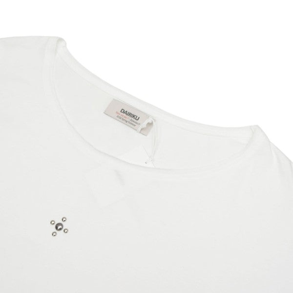 DAIRIKU 2026SS Waist Studs Wide-Neck Tee ワイドネックTシャツ 26SS C6 古着・中古-4枚目のアイテム画像