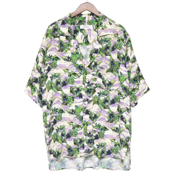 sulvam×STUDIOUS 2023SS 別注 Short sleeve ALOHA shirt ショートスリーブアロハシャツ SR-B10-022 古着・中古-1枚目のアイテム画像