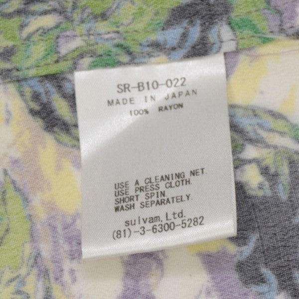 sulvam×STUDIOUS 2023SS 別注 Short sleeve ALOHA shirt ショートスリーブアロハシャツ SR-B10-022 古着・中古-6枚目のアイテム画像