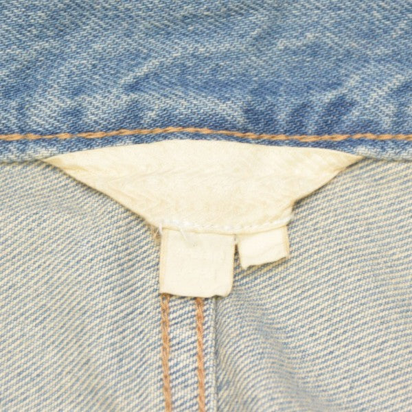 BASE MARK Wide Half Denim ワイドハーフデニム 25BS02 古着・中古-6枚目のアイテム画像