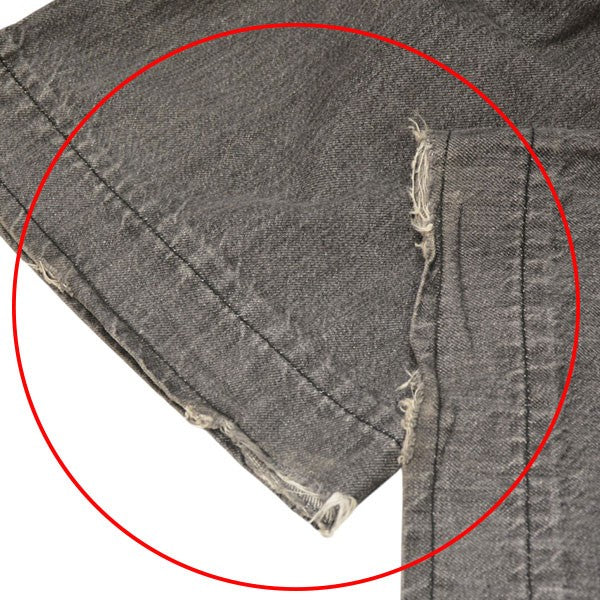 N．HOOLYWOOD 2025SS DENIM PANTS USED加工デニムパンツ 2251-CP22-015 古着・中古-6枚目のアイテム画像