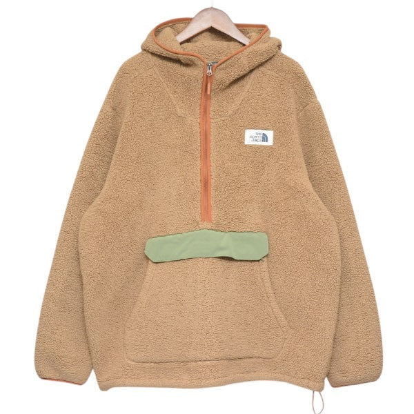 THE NORTH FACE 2018AW ボアフリースアノラックフーディージャケット ブルゾン NF0A33QV 古着・中古-1枚目のアイテム画像