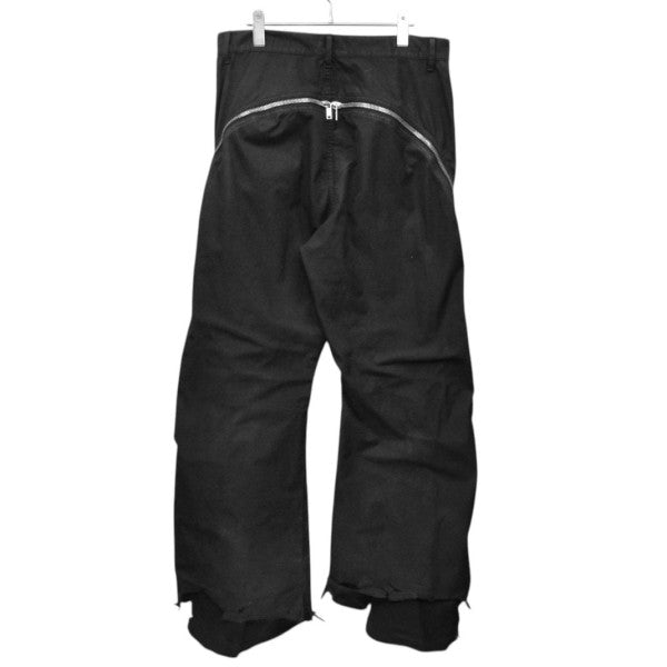 RICK OWENS 2023SS BOLAN BANANA ボランバナナパンツ ジップワイドフレアトラウザー RU01C4343-TF 古着・中古-2枚目のアイテム画像