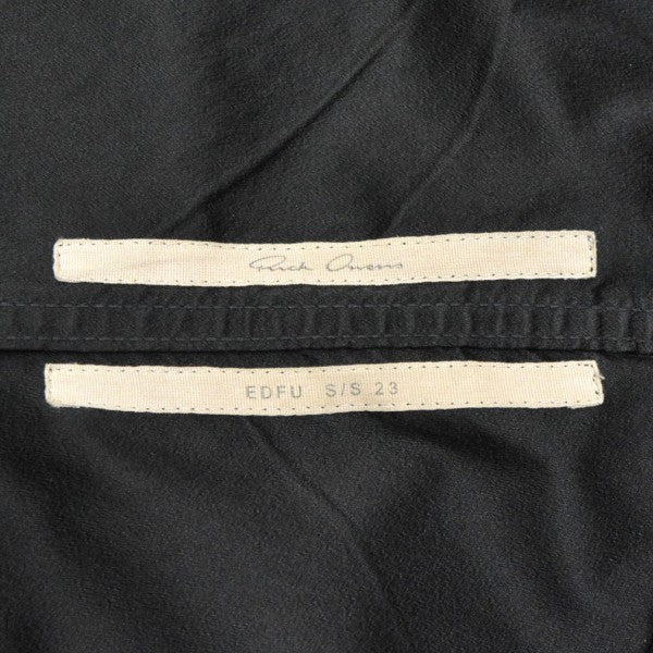 RICK OWENS 2023SS BOLAN BANANA ボランバナナパンツ ジップワイドフレアトラウザー RU01C4343-TF 古着・中古-8枚目のアイテム画像