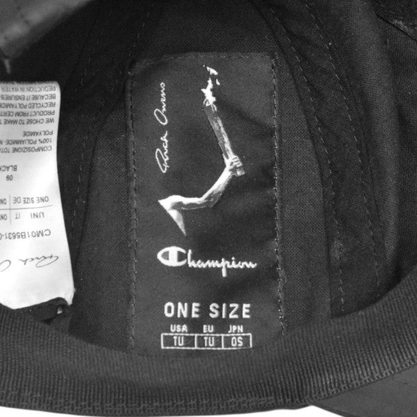 【名作コラボ】Rick Owens × Champion ペンタグラム キャップ 名作コラボ】Rick Owens × Champion ペンタグラム キャップ 【公式通販】