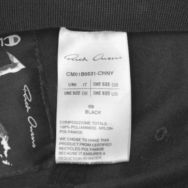 RICK OWENS×Champion Pentagram Logo Patch Baseball Cap ペンタグラムロゴパッチキャップ 帽子 CM01B5631-CHNY 古着・中古-9枚目のアイテム画像
