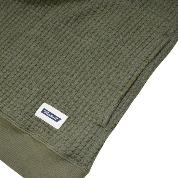 RADIALL 2024AW BIG WAFFLE HALF ZIP SWEATSHIRT LS ハーフジップワッフルスウェットシャツ サーマルプルオーバー RAD-24AW-CUT005 古着・中古-5枚目のアイテム画像