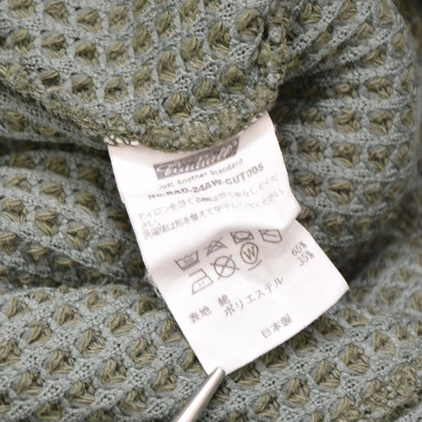 RADIALL 2024AW BIG WAFFLE HALF ZIP SWEATSHIRT LS ハーフジップワッフルスウェットシャツ サーマルプルオーバー RAD-24AW-CUT005 古着・中古-8枚目のアイテム画像