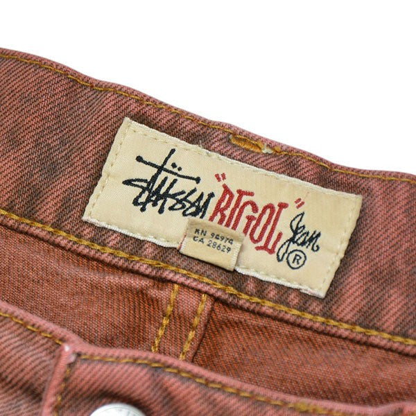 stussy BIG OL JEAN DENIM デニムパンツ 116599 古着・中古-7枚目のアイテム画像