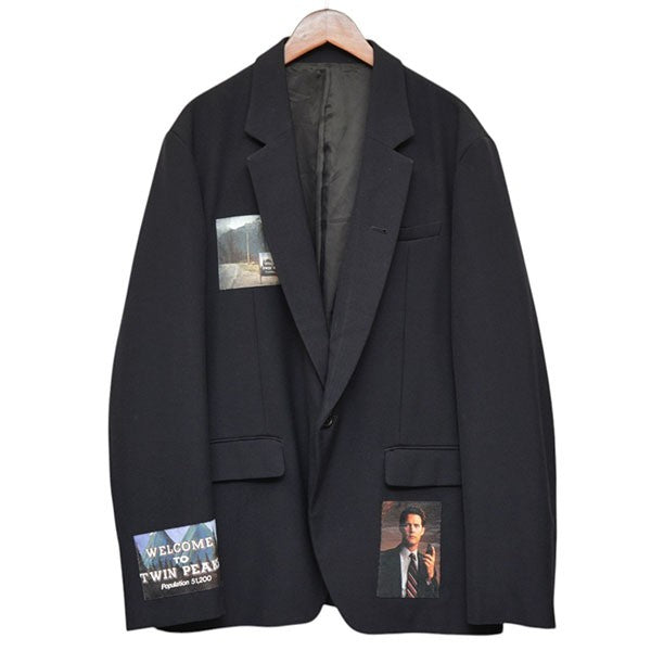 UNDERCOVER 2024AW Twin Peaks Patch Jacket テーラードジャケット UC2D4101-1 古着・中古-1枚目のアイテム画像