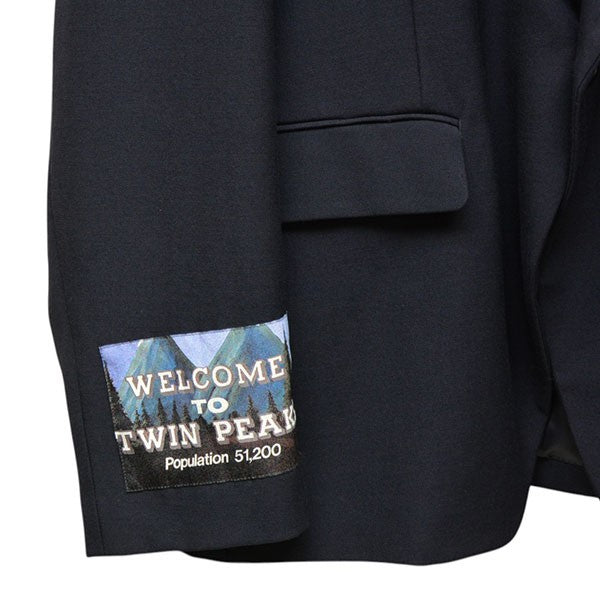 UNDERCOVER 2024AW Twin Peaks Patch Jacket テーラードジャケット UC2D4101-1 古着・中古-5枚目のアイテム画像