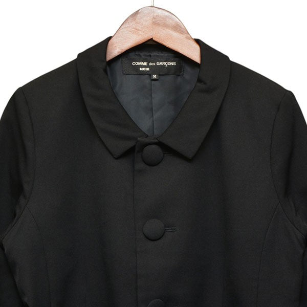 COMME des GARCONS NOIR 1990SS ウールギャバジンショートジャケット AJ-11006M 古着・中古-3枚目のアイテム画像