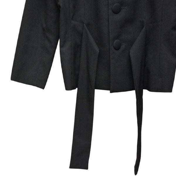 COMME des GARCONS NOIR 1990SS ウールギャバジンショートジャケット AJ-11006M 古着・中古-5枚目のアイテム画像