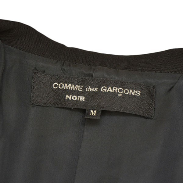 COMME des GARCONS NOIR 1990SS ウールギャバジンショートジャケット AJ-11006M 古着・中古-6枚目のアイテム画像
