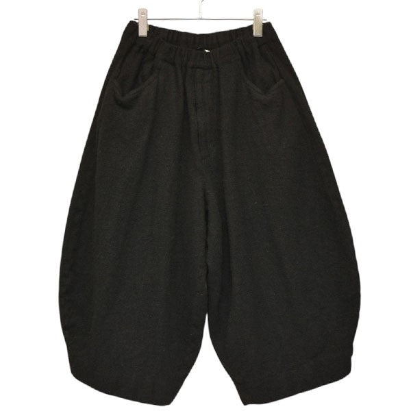 BLACK COMME des GARCONS 2022AW ウール縮絨バルーンパンツ 1J-P018 古着・中古-1枚目のアイテム画像
