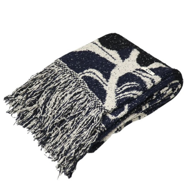 2024AW　Intarsia-knit muffler　総柄マフラー