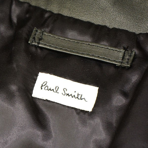 Paul Smith ファーストライン ハイネック ラムレザージャケット レザーブルゾン PM-MN-35127 古着・中古-7枚目のアイテム画像