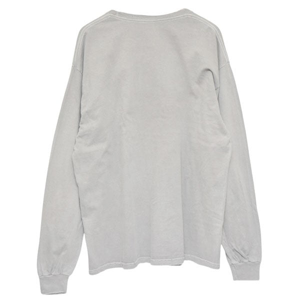 ANCELLM 2025AW MASSAGE LS T-SHIRT メッセージプリントロングスリーブTシャツ 古着・中古-2枚目のアイテム画像