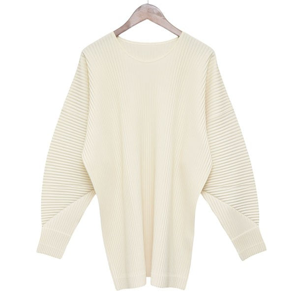 HOMME PLISSE ISSEY MIYAKE プリーツロングスリーブTシャツ 古着・中古-1枚目のアイテム画像