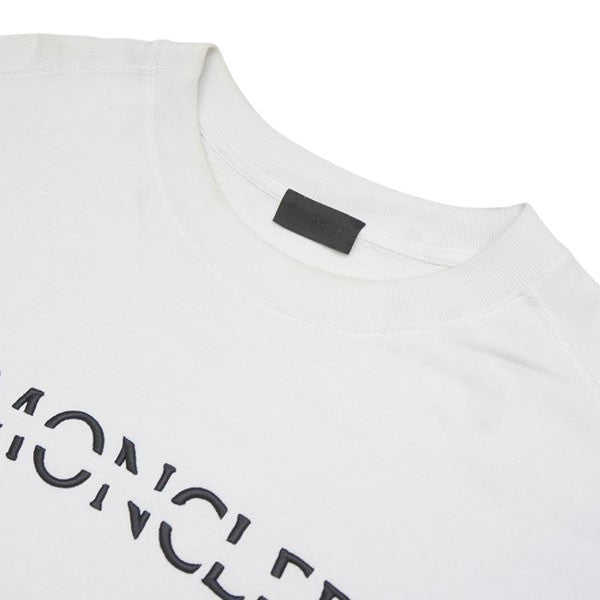 MONCLER 2022AW SWEAT SHIRT ロゴプリントクルーネックスウェット トレーナー H20918G00010 809KR 古着・中古-3枚目のアイテム画像