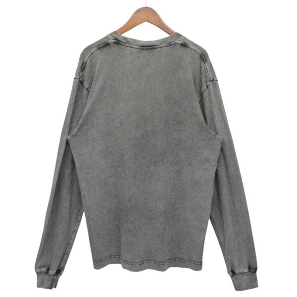 ALEXANDER WANG ハイツイストジャージーアシッドウォッシュ 長袖Tシャツ 古着・中古-2枚目のアイテム画像