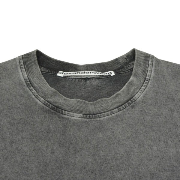 ALEXANDER WANG ハイツイストジャージーアシッドウォッシュ 長袖Tシャツ 古着・中古-3枚目のアイテム画像