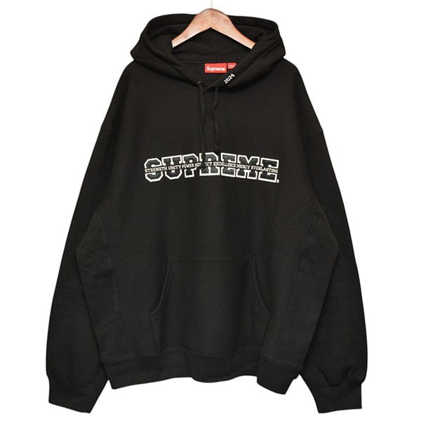 Supreme 2024AW Collegiate Acronym Hooded Sweatshirt プルオーバースウェットパーカー 古着・中古-1枚目のアイテム画像
