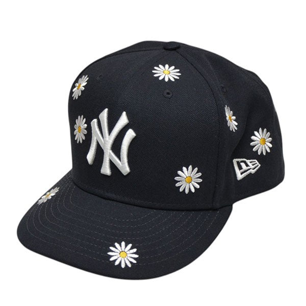 New Era 59FIFTY Flower Embroidery New York Yankees フラワー刺繍ニューヨークヤンキースキャップ 14109889 古着・中古-1枚目のアイテム画像