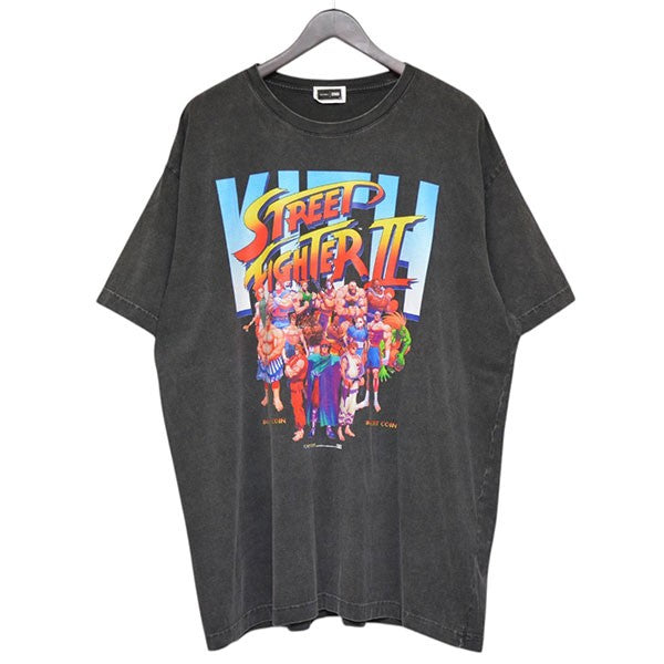 KITH×CAPCOM Super Street Fighter Tee ストリートファイターTシャツ クルーネックプリントTシャツ 25-073-060-0109-4-0 古着・中古-1枚目のアイテム画像