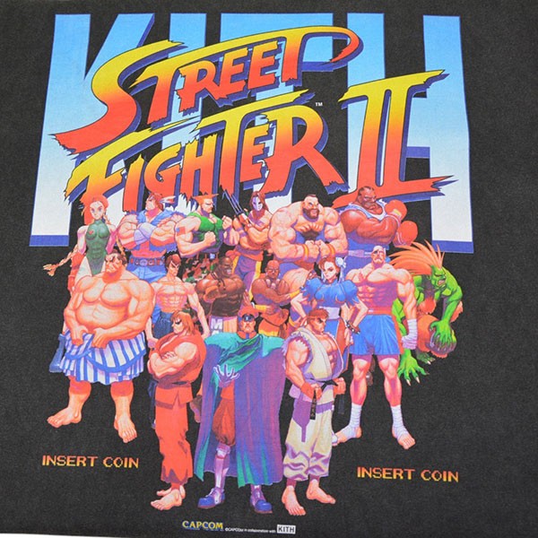 KITH×CAPCOM Super Street Fighter Tee ストリートファイターTシャツ クルーネックプリントTシャツ 25-073-060-0109-4-0 古着・中古-4枚目のアイテム画像
