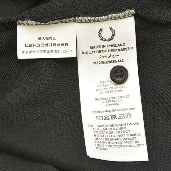 FRED PERRY 2026SS The Fred Perry Shirt カノコポロシャツ M12-G32 古着・中古-7枚目のアイテム画像