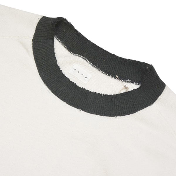 KURO FREEDOM SLEEVE CREW NECK SWEAT クルーネックスウェット トレーナー 964221 古着・中古-3枚目のアイテム画像