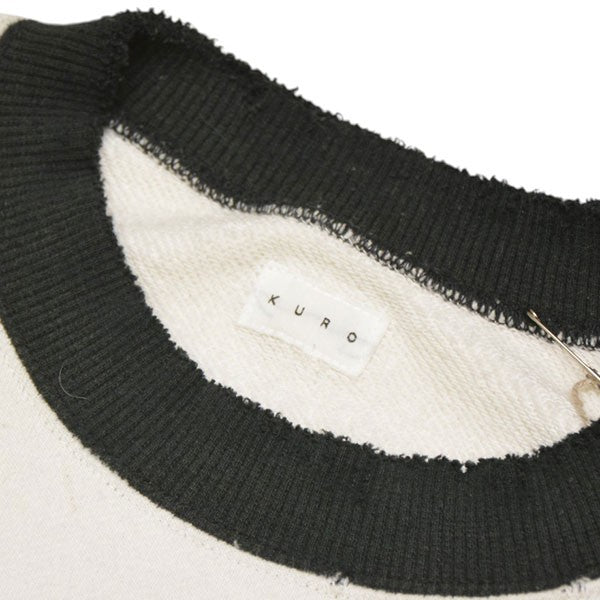 KURO FREEDOM SLEEVE CREW NECK SWEAT クルーネックスウェット トレーナー 964221 古着・中古-7枚目のアイテム画像