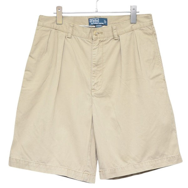 POLO RALPH LAUREN TYLER SHORT タックショートパンツ 古着・中古-1枚目のアイテム画像