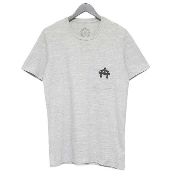 CHROME HEARTS Cross Patch Pocket T-Shirt クロスパッチポケットＴシャツ 22123046403 古着・中古-1枚目のアイテム画像