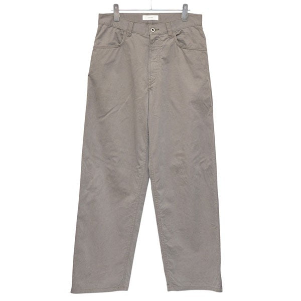 VUJA DE Tyler Wide-Leg Pants In Cotton Nep ワイドパンツ 012-1485-TP 古着・中古-1枚目のアイテム画像