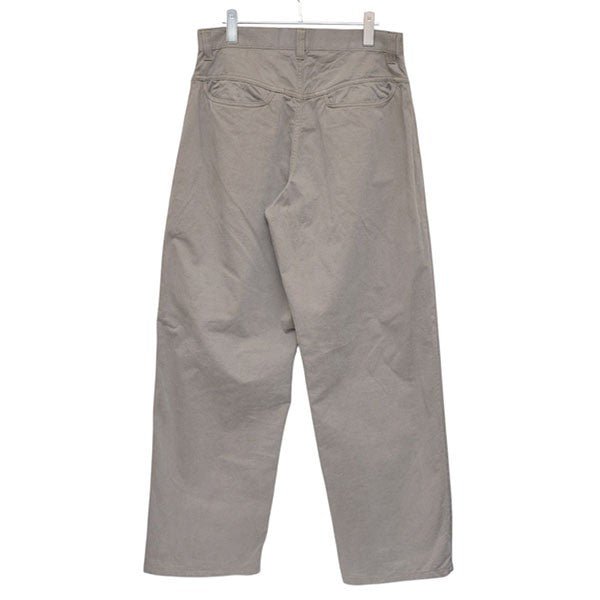 VUJA DE Tyler Wide-Leg Pants In Cotton Nep ワイドパンツ 012-1485-TP 古着・中古-2枚目のアイテム画像