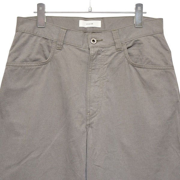 VUJA DE Tyler Wide-Leg Pants In Cotton Nep ワイドパンツ 012-1485-TP 古着・中古-3枚目のアイテム画像