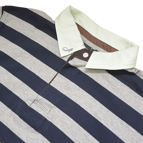 Ans Dotsloevner 2026SS RUGGER SHIRTS ボーダーロングスリーブポロシャツ ラガーシャツ AN006TP26SSNGRM 古着・中古-3枚目のアイテム画像