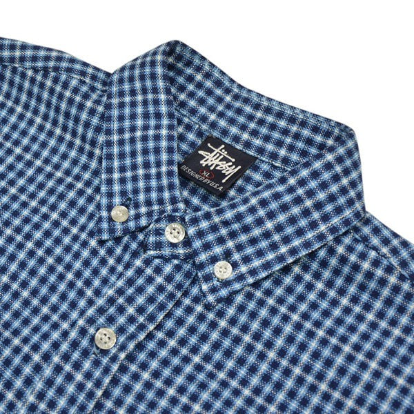 stussy 1990年代 USA MADE Archive ボタンダウンチェックシャツ Vintage アーカイヴ ヴィンテージ 古着・中古-3枚目のアイテム画像