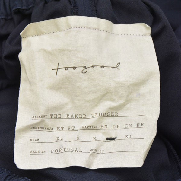 toogood THE BAKER TROUSER FINE CANVAS ベイカーワイドパンツ 古着・中古-7枚目のアイテム画像