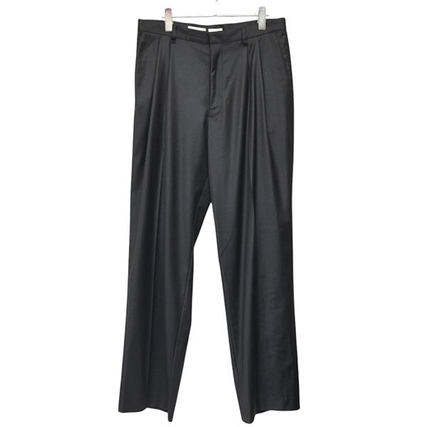 FUJI SILK WOOL TWO TUCK SLACKS 2タックシルクウールスラックスパンツ 古着・中古-1枚目のアイテム画像