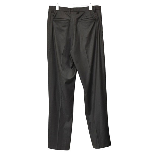 FUJI SILK WOOL TWO TUCK SLACKS 2タックシルクウールスラックスパンツ 古着・中古-2枚目のアイテム画像