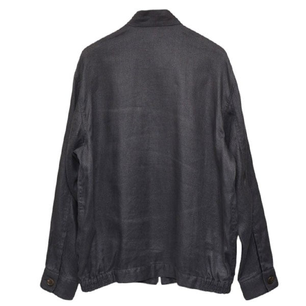 FUJI×1LDK 2024SS 別注 LINEN STAND COLLAR BLOUSON スタンドカラーブルゾン リネンジャケット 古着・中古-2枚目のアイテム画像